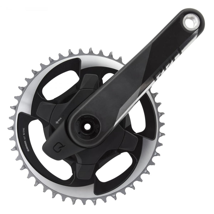 Sram Pédalier Quarq Red AXS 1x Dub 46T Schwarz 172.5mm/46Z, Schwarz 172.5mm/46Z