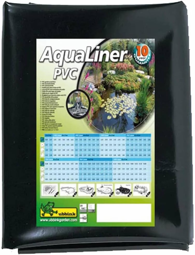 Ubbink Teichfolie Aqualiner 0,5 mm PVC (6m x 4m), 6m x 4m