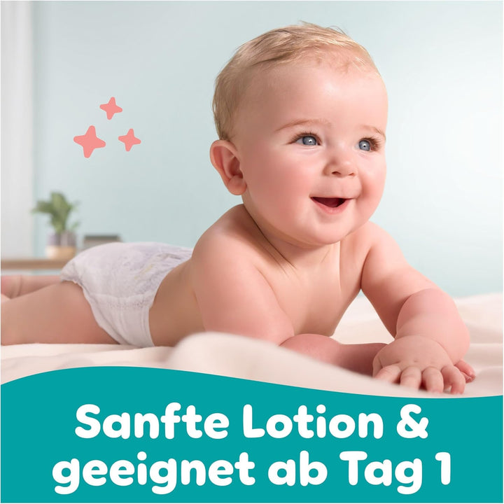 Pampers Sensitive Baby-Feuchttücher, 12 Packungen mit 80 Feuchttüchern = 960 Baby-Feuchttücher, 2-in