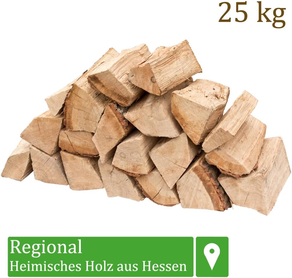 Brennholz Kaminholz Holz Eiche 5-500 kg Für Ofen und Kamin Kaminofen Feuerschale Grill Feuerholz Hol