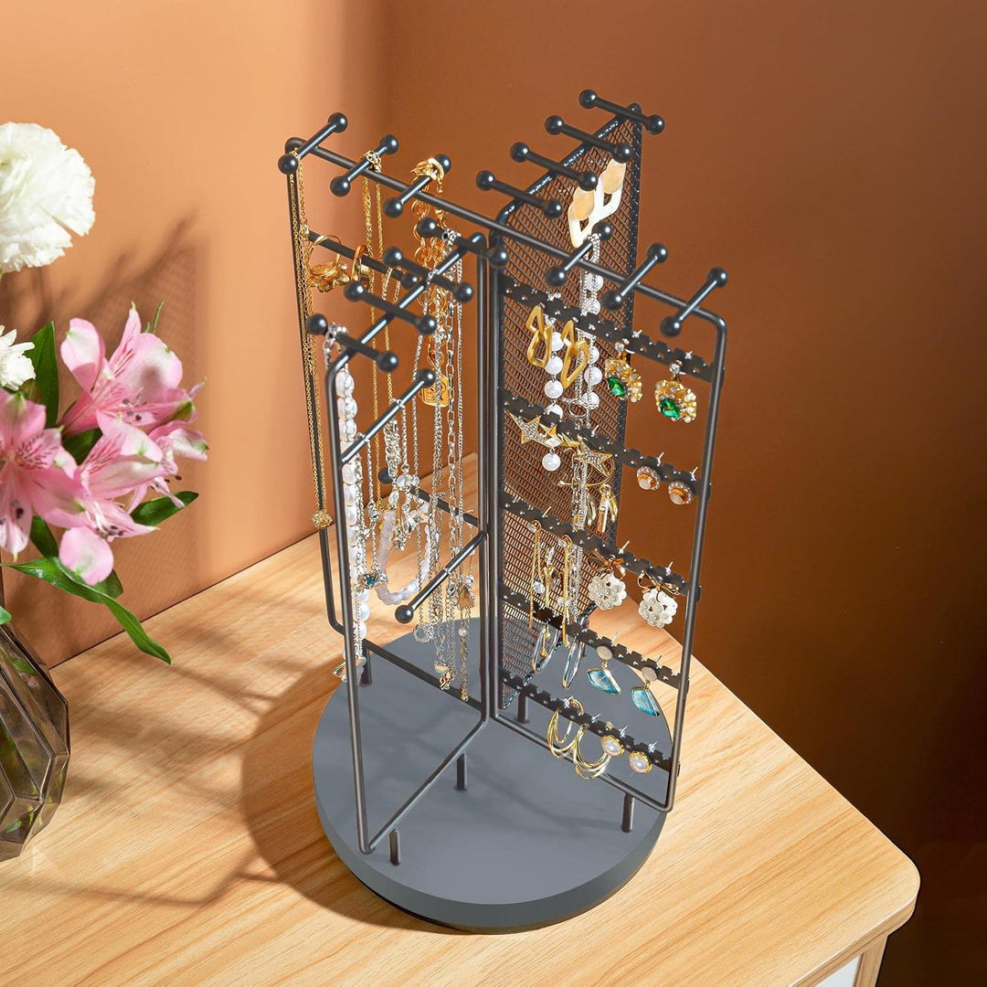ProCase Schmuckständer Drehbarer Schmuckhalter Schmuckbaum Schmuckstander Jewelry Stand für Ohrring
