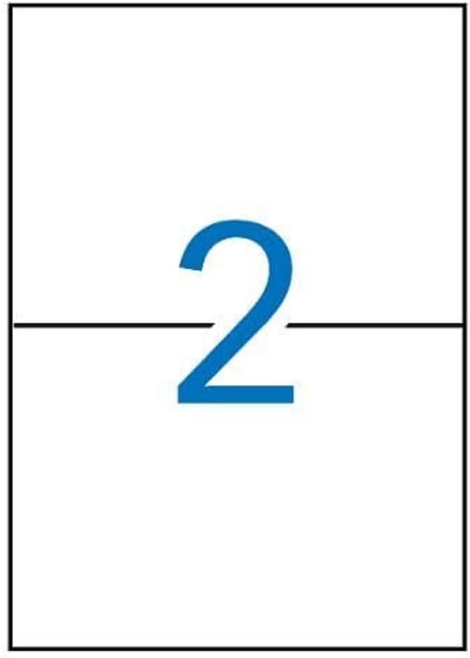 Etikett 210x148mm ILK ws 200St PERMANENT 210 x 148 mm 100 Blatt, 210 x 148 mm 100 Blatt