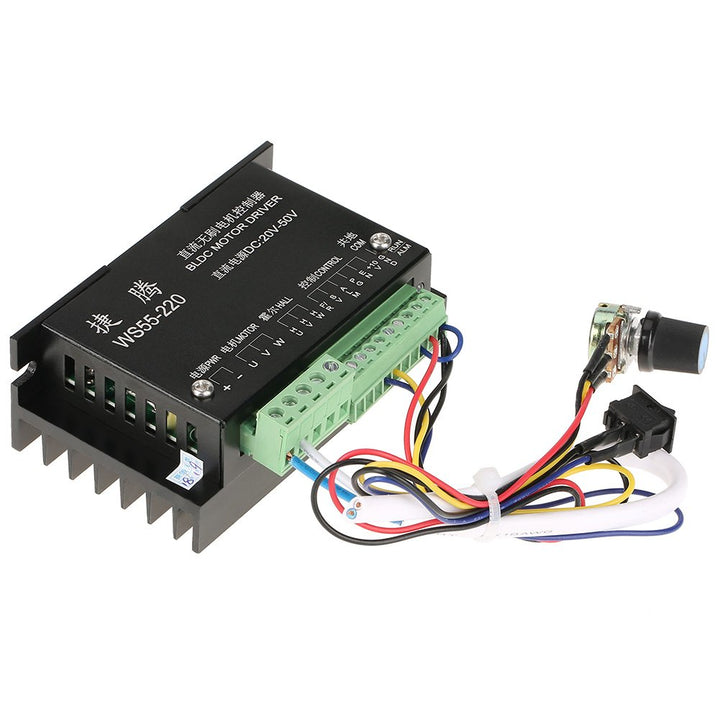 Brushless Spindel BLDC Motorantrieb CNC Controller Board Modul DC48V-500W WS55-220