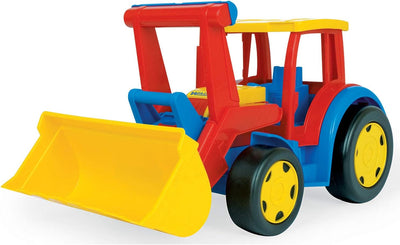 Wader 66000 - Gigant Sitztraktor mit grosser Frontschaufel, belastbar bis 100 kg, ca. 55 cm, ab 12 M
