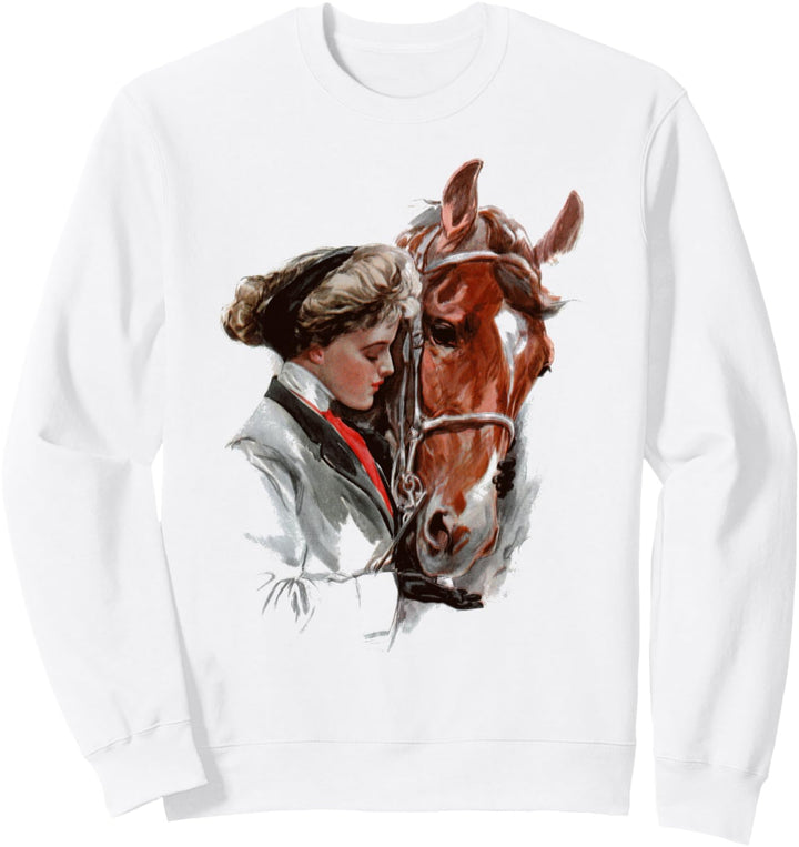 Pferdemädchen liebt meine Pferde Reitergeschenke Sweatshirt