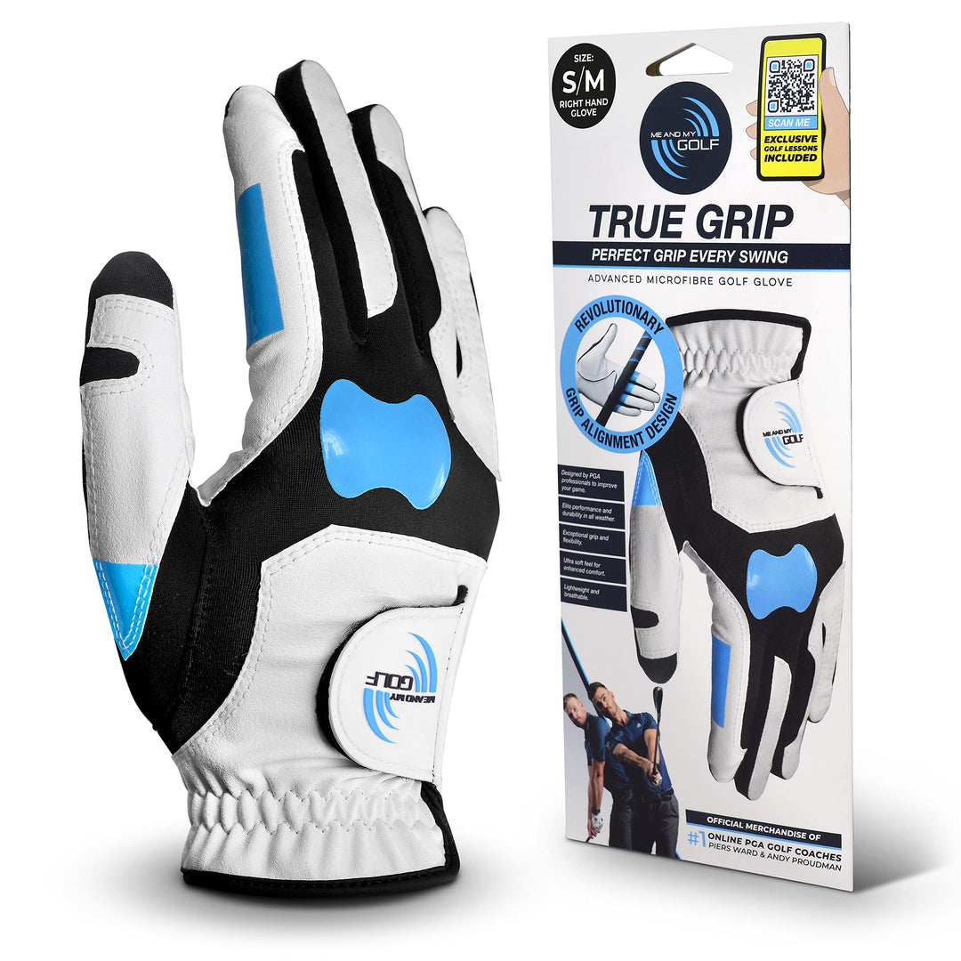 ME AND MY GOLF True Grip Trainings-Golfhandschuh – Perfekter Halt bei jedem Schwung S/M Right Hand (