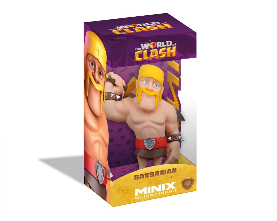 MINIX World of Clash - Barbarian - Sammelspiel Icon Figur für Fans