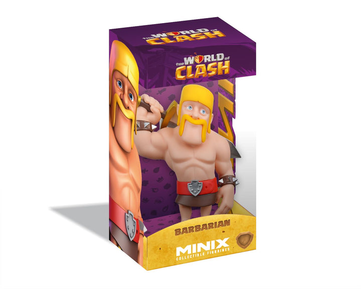 MINIX World of Clash - Barbarian - Sammelspiel Icon Figur für Fans