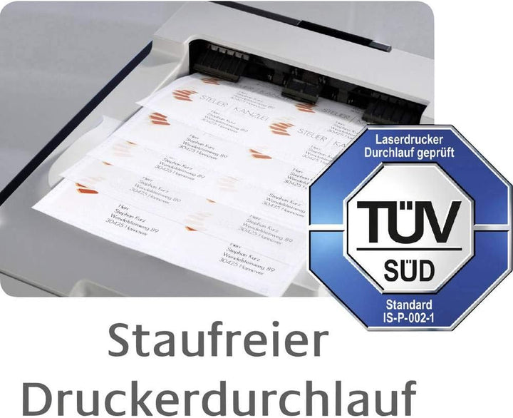 AVERY Zweckform 8018 Versandetiketten Art. 8018 (199,6 x 143,5 mm (A5) Adressetiketten selbstklebend