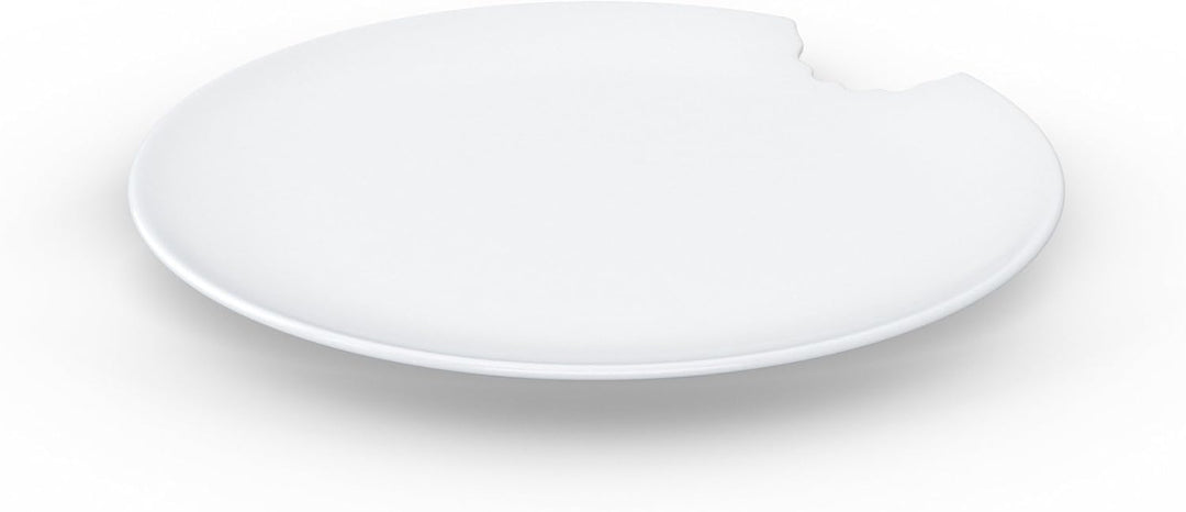 Fiftyeight Kuchenteller mit Biss - 4er Set - 20 cm, weiss