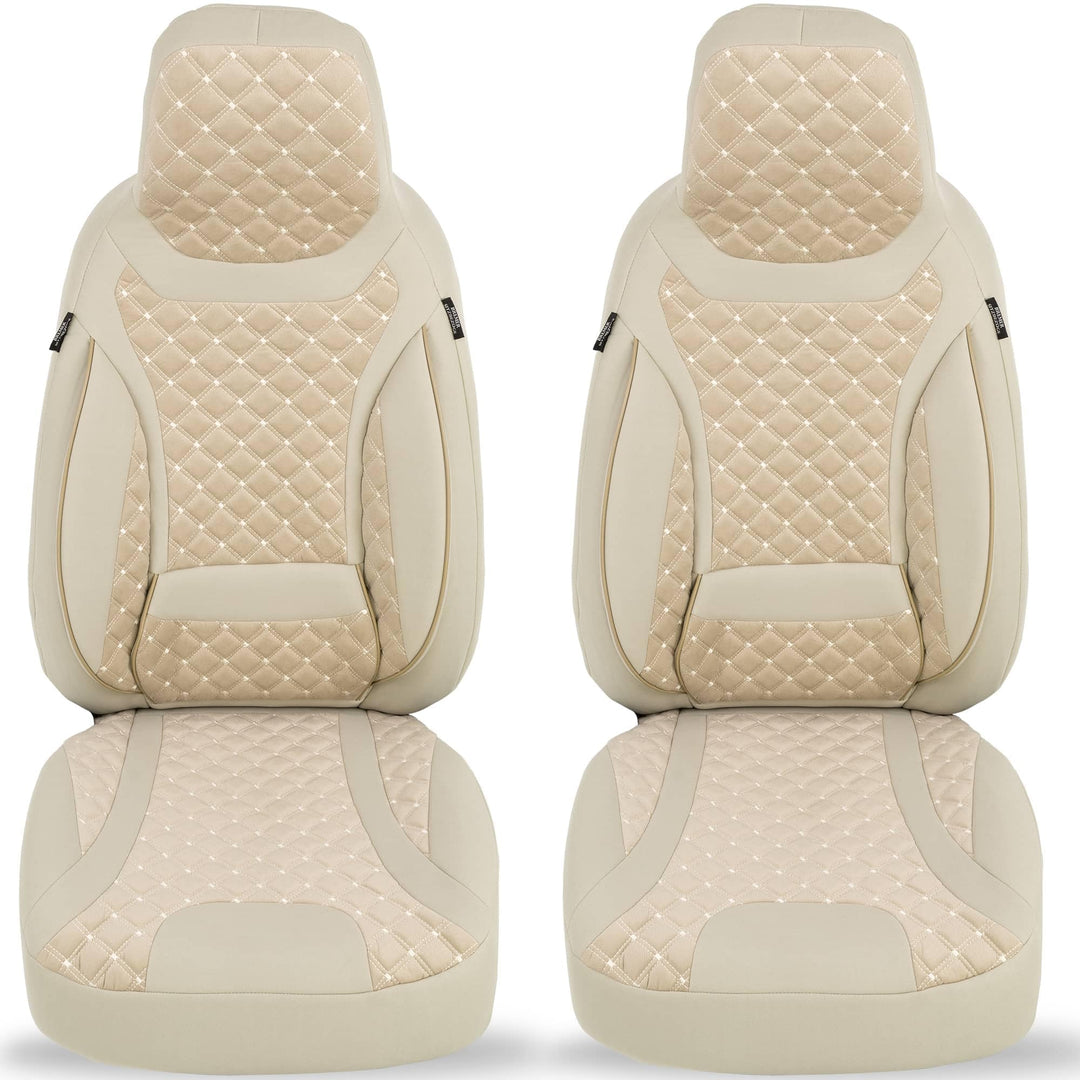 BREMER SITZBEZÜGE Mass Sitzbezüge Schonbezüge für Subaru XV 2 T1 T1 - Beige XV 2, T1 - Beige XV 2
