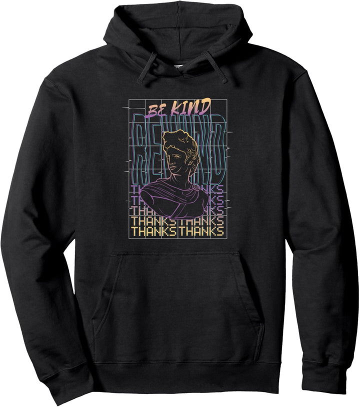 Be Kind Rewind Vaporwave Aesthetik Style Kunst Pullover Hoodie