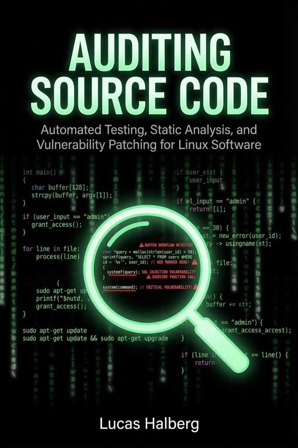 Auditing Source Code: Automated Testing, Static Analysis, and Vulnerability Patching for Linux Softw
