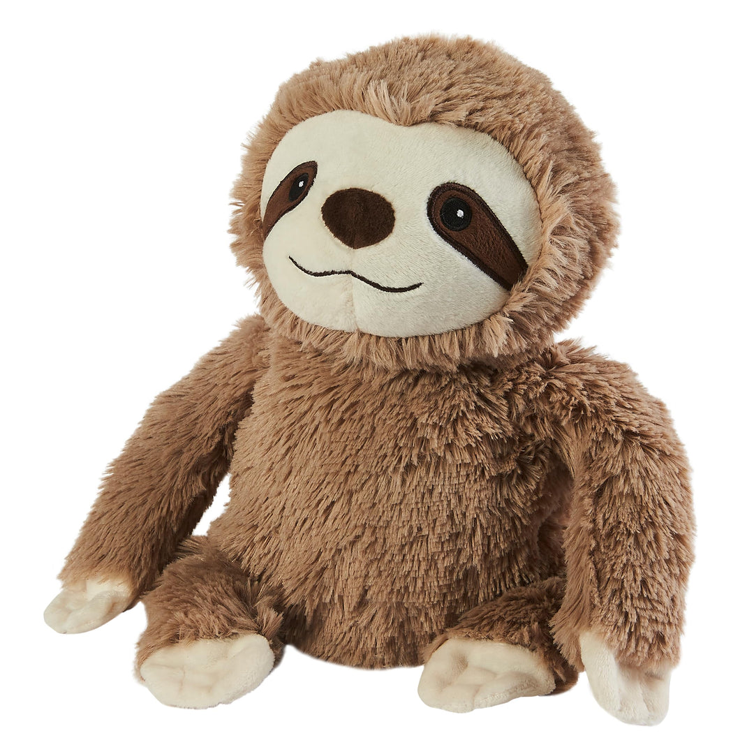 Warmies Plüsch Braunes Faultier Mikrowellen-Erwärmbarer Gewichteter Teddy mit französischem Lavendel