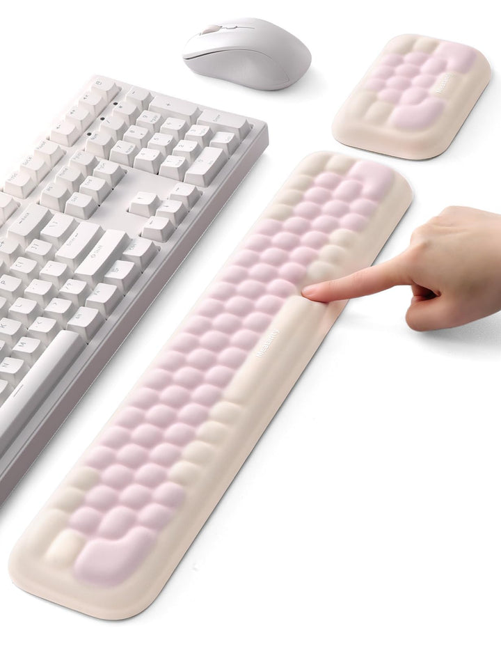 MEATANTY Handgelenkauflage Tastatur Handballenauflage [Memory-Schaum] [Atmungsaktiv] [Ergonomisch] [