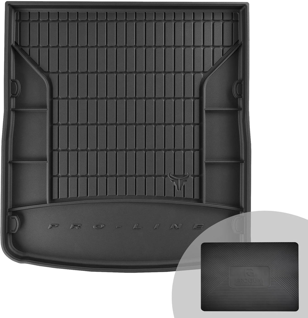 FROGUM ProLine 3D Gummimatte Exklusive Auto Kofferraummatte Kofferraumwanne für Audi A6 C7 2011-2018