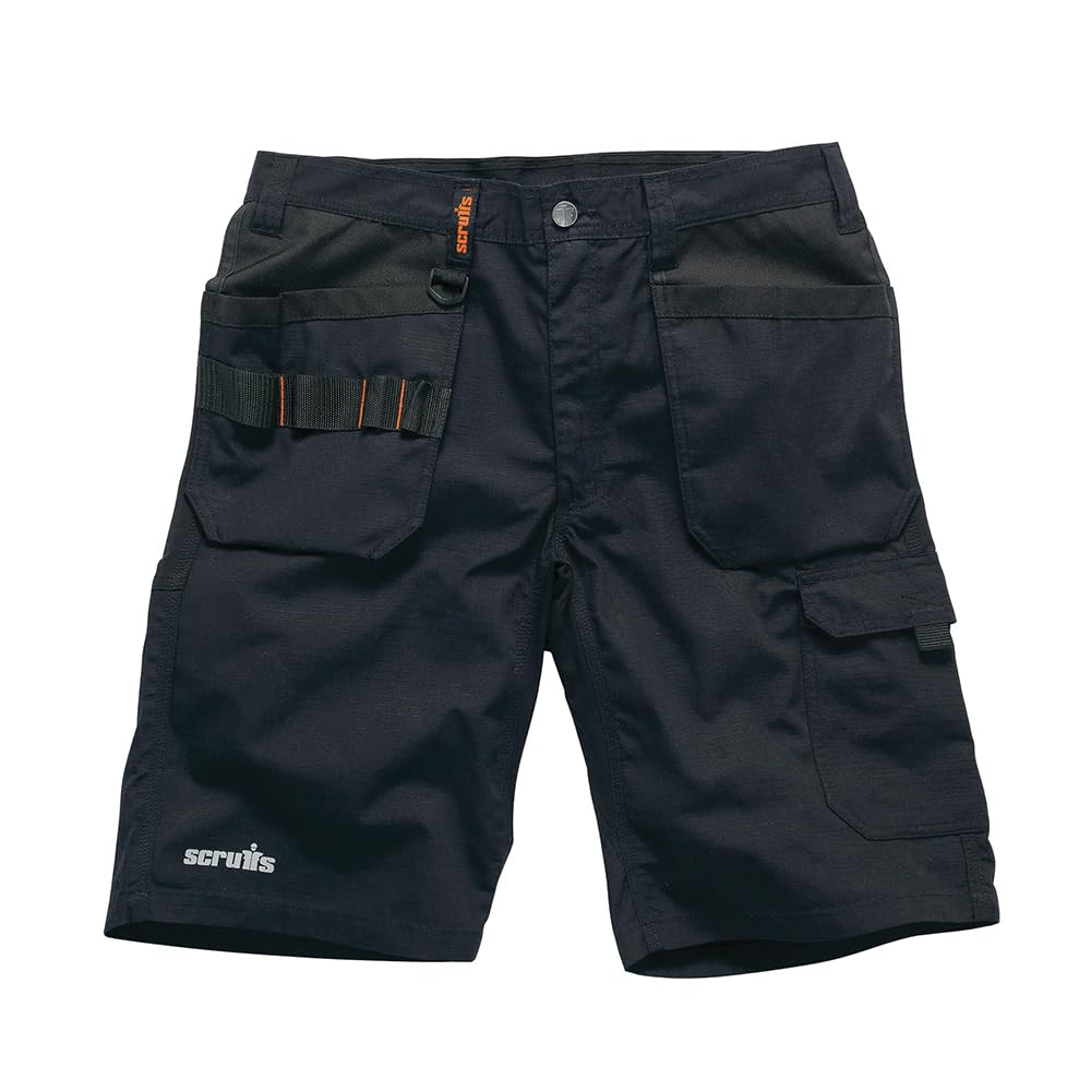 Scruffs Stretch-Arbeitshorts „Flex“, schwarz 46 (T54656), Schwarz 46