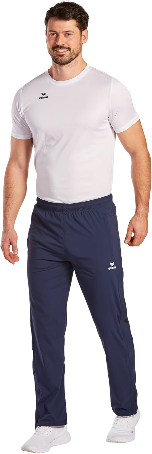 Erima Herren durchgehendem RV Hose, New Navy