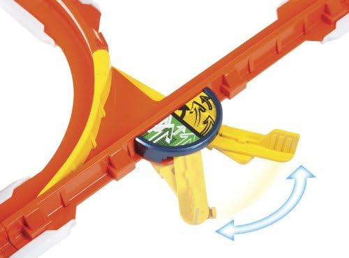 Mattel Y0569 - Hot Wheels Spinshotz Super Boost Spinway Spielset