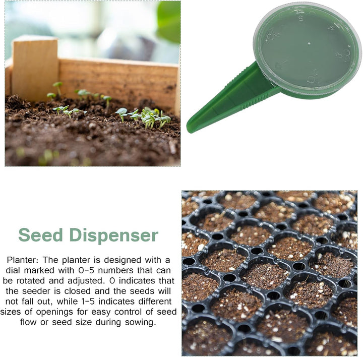 Moendergo Bulb Planting Garten Handwerkzeug Pflanze Blume Seed Dispenser Seed Aussaat Garten Sämling