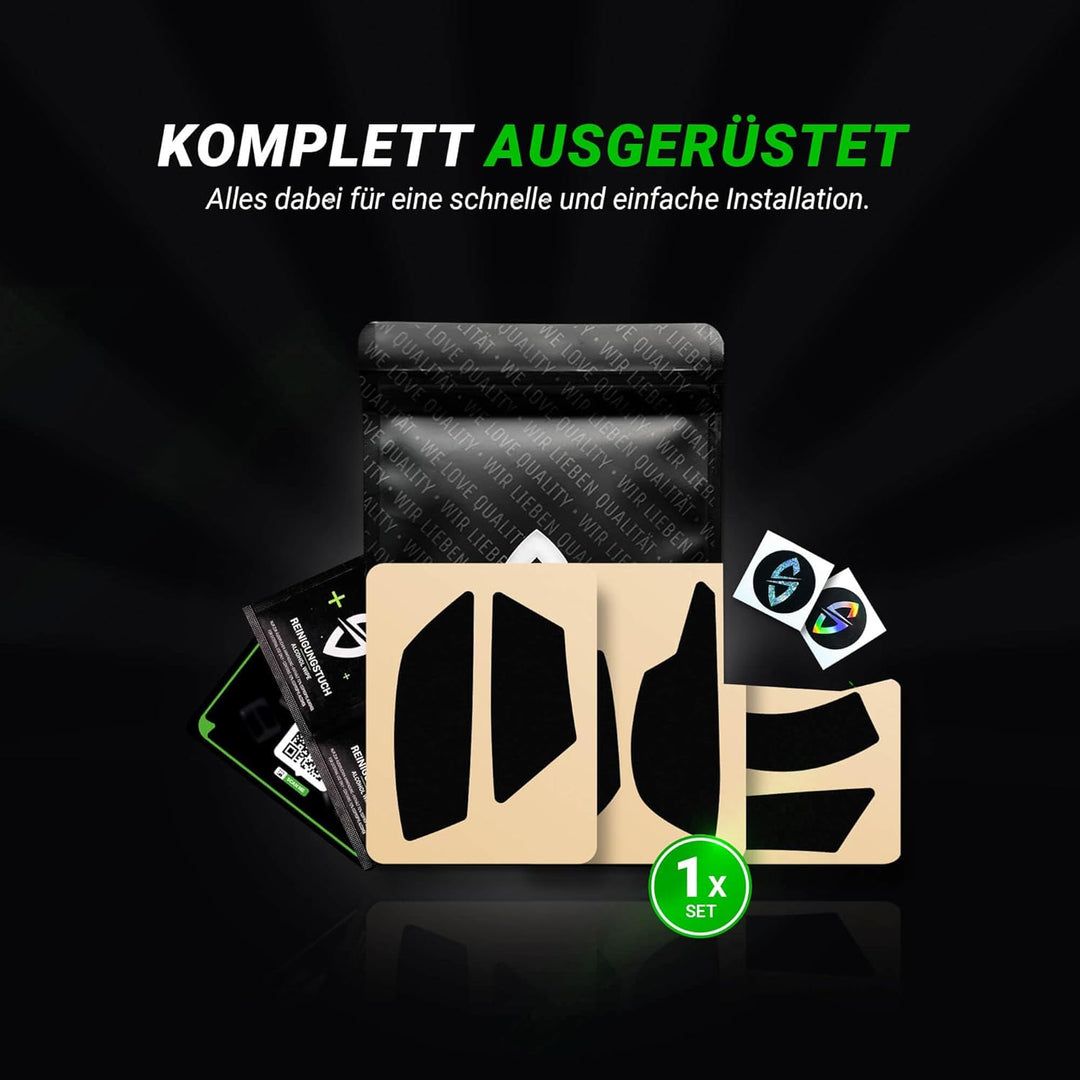SensoryBoost Maus Grip Tape – kompatibel mit Razer Basilisk V3, Ultimate, Hyperspeed (inkl. Zuschnit