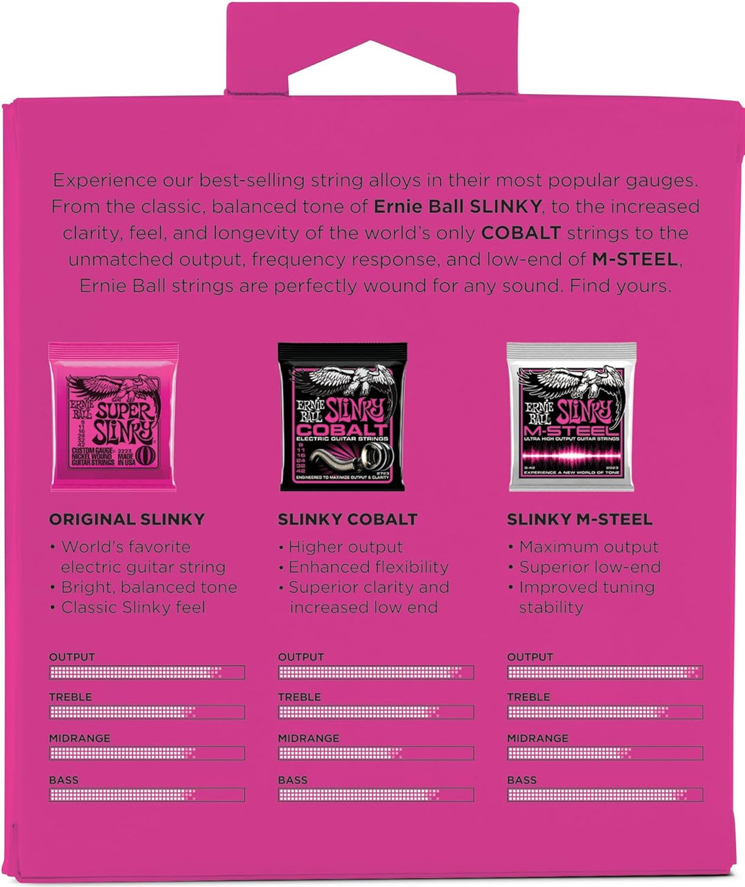 Ernie Ball Super Slinky E-Gitarre Ton-Pack, Stärke 9-42 Super (9–42), Super (9–42)