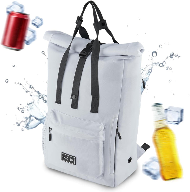 Coolin' Kühlrucksack 30L | Rucksack mit Kühlfach für Bier, Picknick, Getränke & Co | Kühltasche als