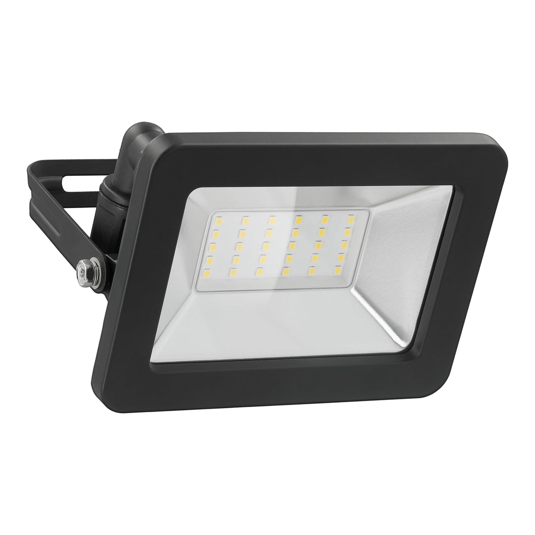 goobay 53872 LED Strahler Aussen 30W / Aussenstrahler IP65 / Neutralweisses Licht 2550 lm/LED Schein