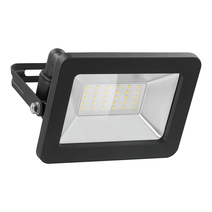 goobay 53872 LED Strahler Aussen 30W / Aussenstrahler IP65 / Neutralweisses Licht 2550 lm/LED Schein