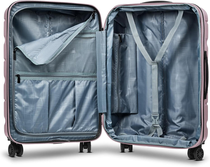 Franky Munich 4.0 Koffer gross | Hartschalen Trolley ausgestattet mit 4 Rollen, arretierbarer Griff,