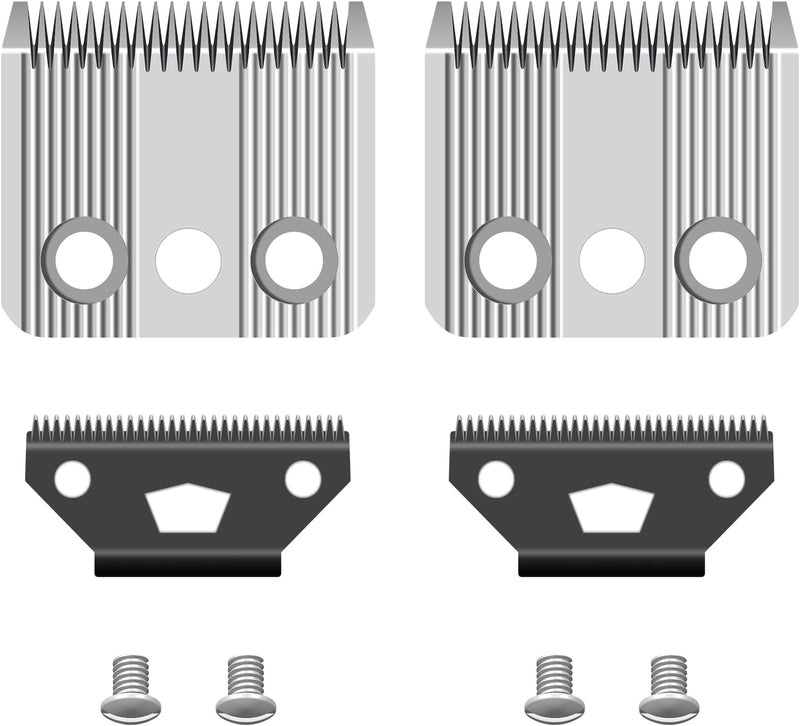 BESTBOMG Set mit 2 Star Blade, Ersatzmesser für Hundeschneider, kompatibel mit Moser 1400, Edelstahl