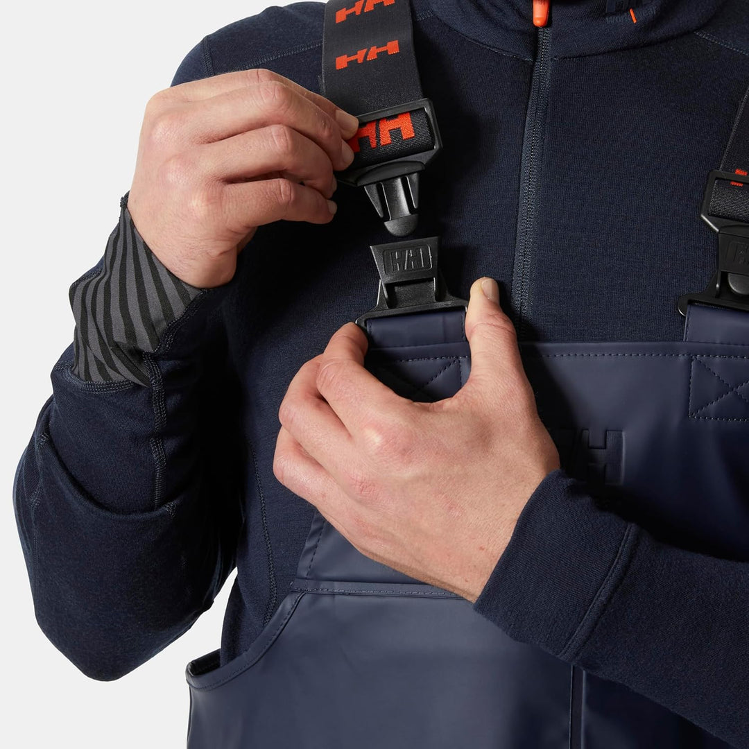 Helly Hansen Workwear Herren Gale wasserdichte Regenlatzhose 4XL Marineblau, 4XL Marineblau