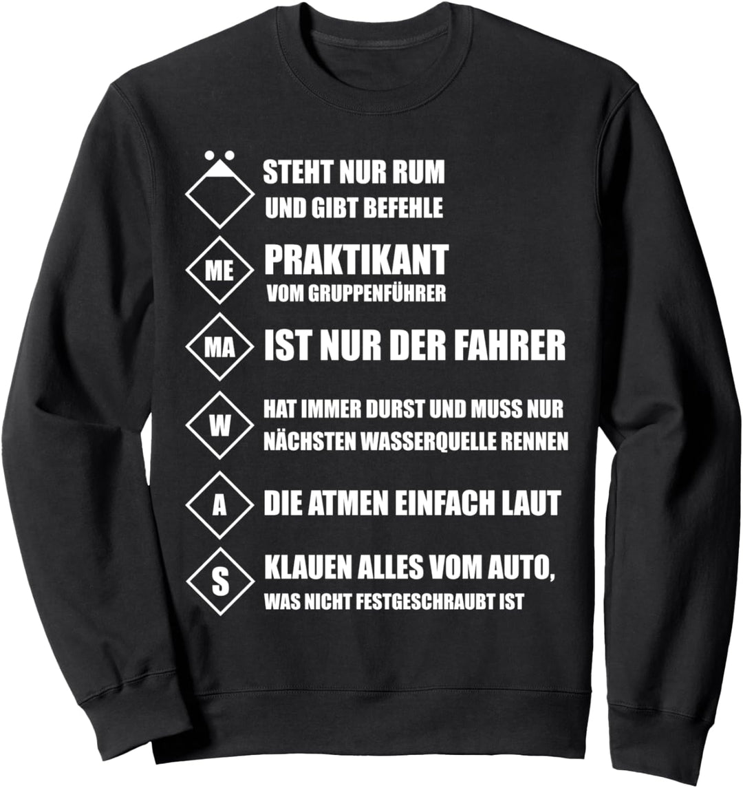 Feuerwehr Löschgruppe Feuerwehrmann FFW Geschenk Sweatshirt