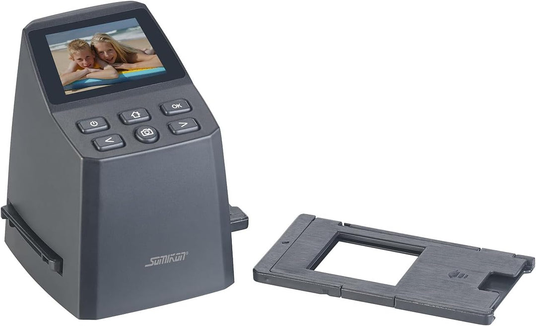 Somikon Negativscanner: Stand-Alone-Dia- und Negativ-Scanner mit 16-MP-Sensor, 4.920 DPI (Negativ- u