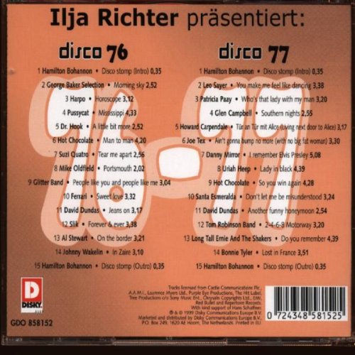 Ilja Richter Disco 76-77, Audio-CD