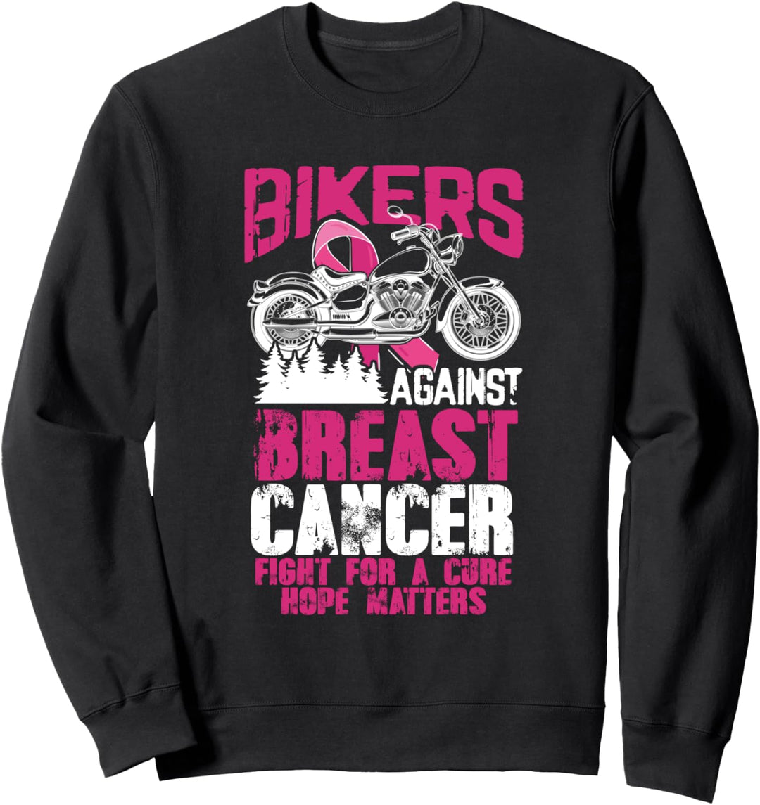 Biker gegen Brustkrebs kämpfen für eine Heilung Sweatshirt