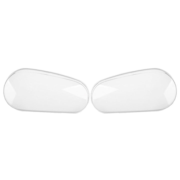 LST 2x Scheinwerferglas Streuscheibe Frontlicht Abdeckung links rechts Set kompatibel mit VW Golf 4