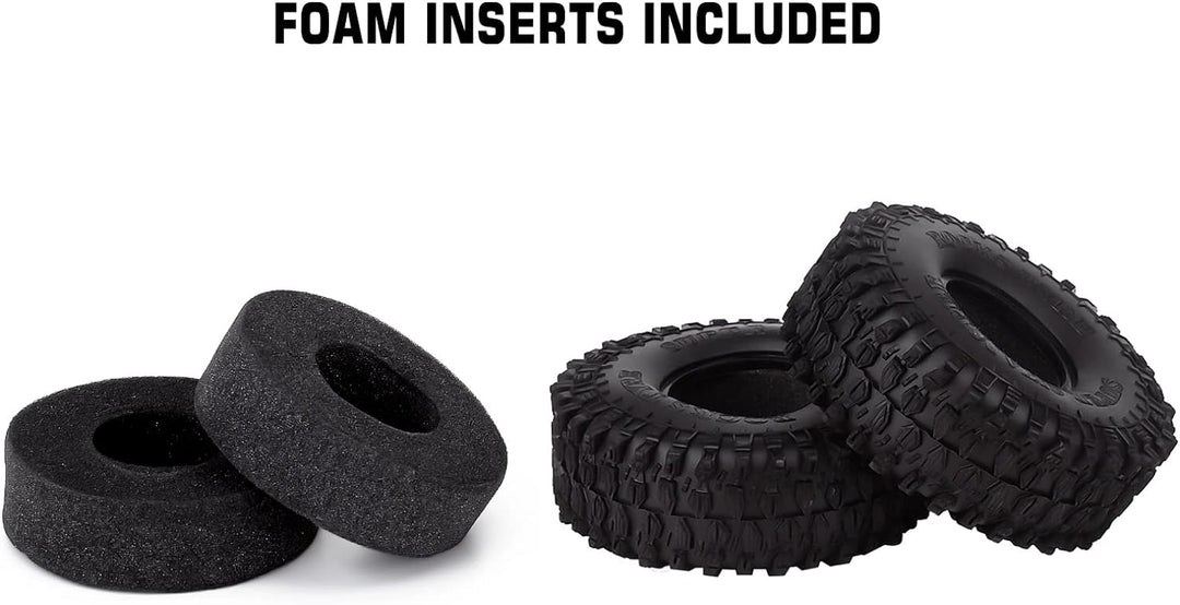 INJORA RC Reifen 1,9inch Crawler Reifen für 1:10 RC Crawler Axial SCX10 90047 SCX10 III AXI03007 D90