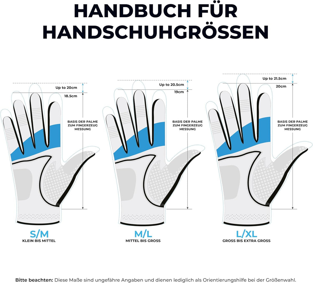 ME AND MY GOLF True Grip Trainings-Golfhandschuh – Perfekter Halt bei jedem Schwung S/M Right Hand (