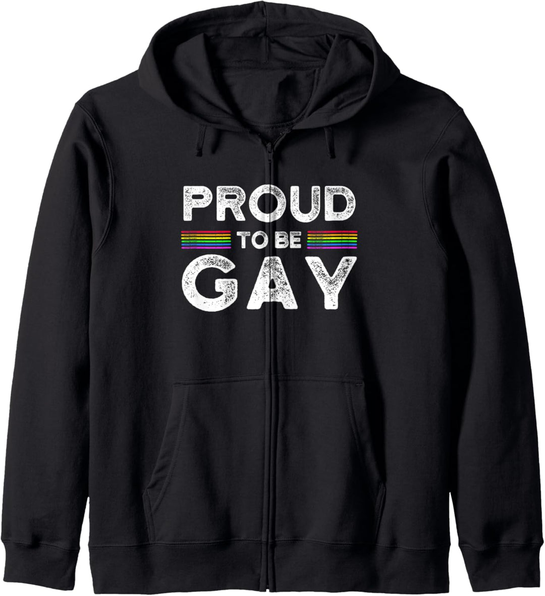 Proud to be gay LGBT CSD Kapuzenjacke