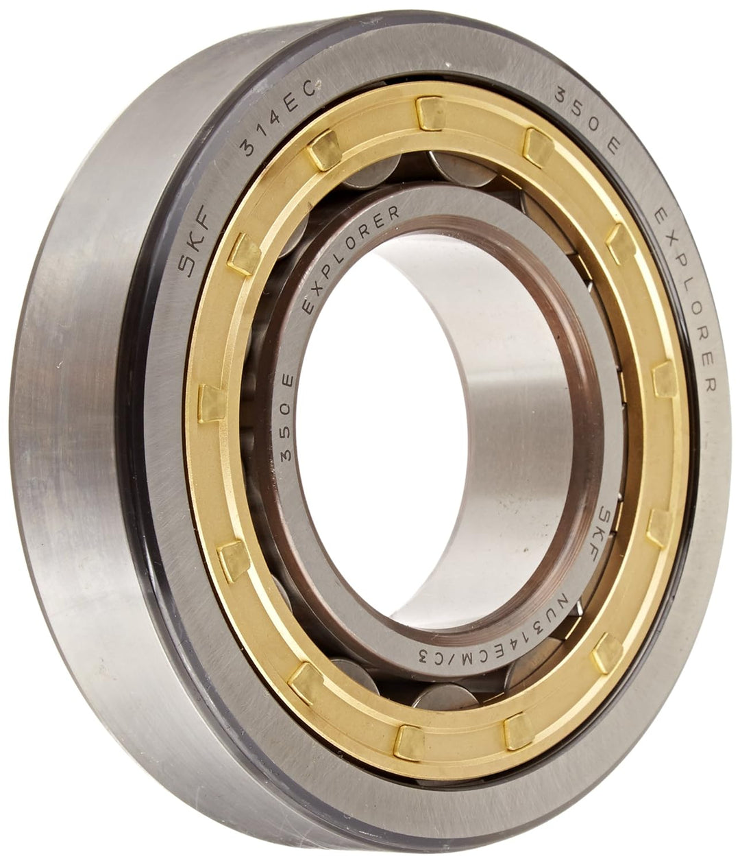 SKF Radialrollenlager, Zylinderform, 70 ID, Stahl
