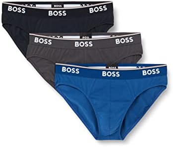BOSS Herren Power Slips Briefs Unterhosen Cotton Stretch 3er Pack Set: Slips+Boxershorts XL New - Op