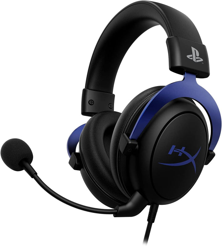 HyperX Cloud - Gaming-Headset, Playstation Offizielles Lizenziertes Produkt, für PS5 und PS4, Memory
