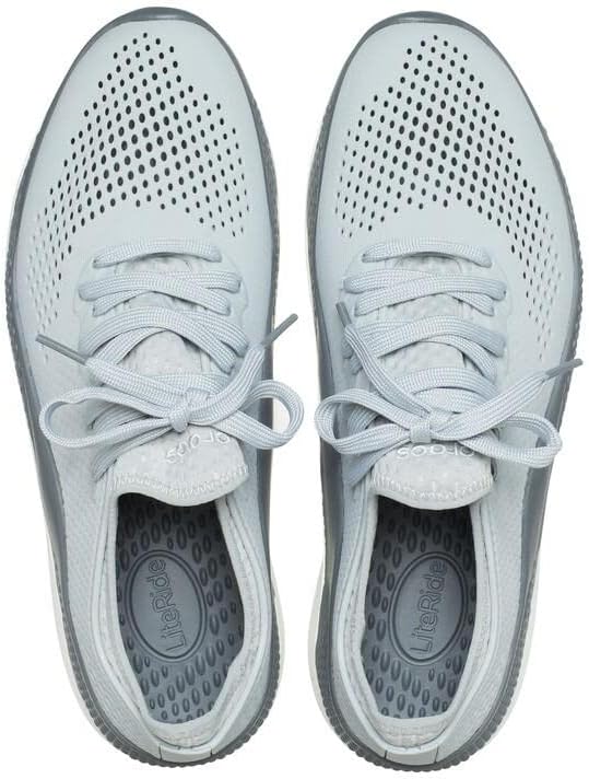 Crocs Herren Literide 360 Pacer Sneaker 39/40 EU Light Grey Slate Grey, 39/40 EU Light Grey Slate Gr