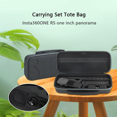 Mocoli Kameratasche Combo-Handtasche für Insta360 ONE RS 1-Zoll 360 Edition - 6K 360 Kamerazubehör T