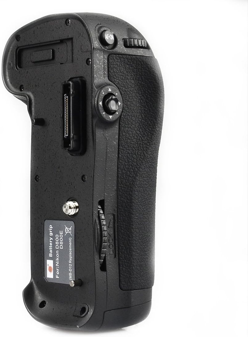 DSTE® Batterie Griff für Nikon D800 D800E Digital DSLR Kamera als MB-D12 mit (2 packung) EN-EL15