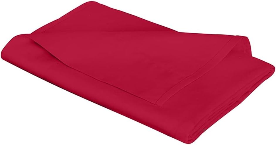 fleuresse L Uni-Colours-Bettlaken, Mako-Satin, Bordeaux-rot, 220 x 260