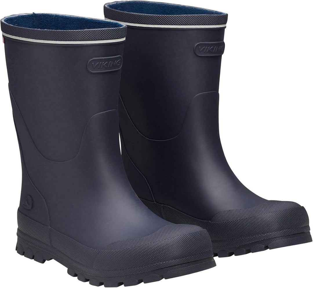 Viking Unisex Kinder JollyGummistiefel 21 EU Navy, 21 EU Navy