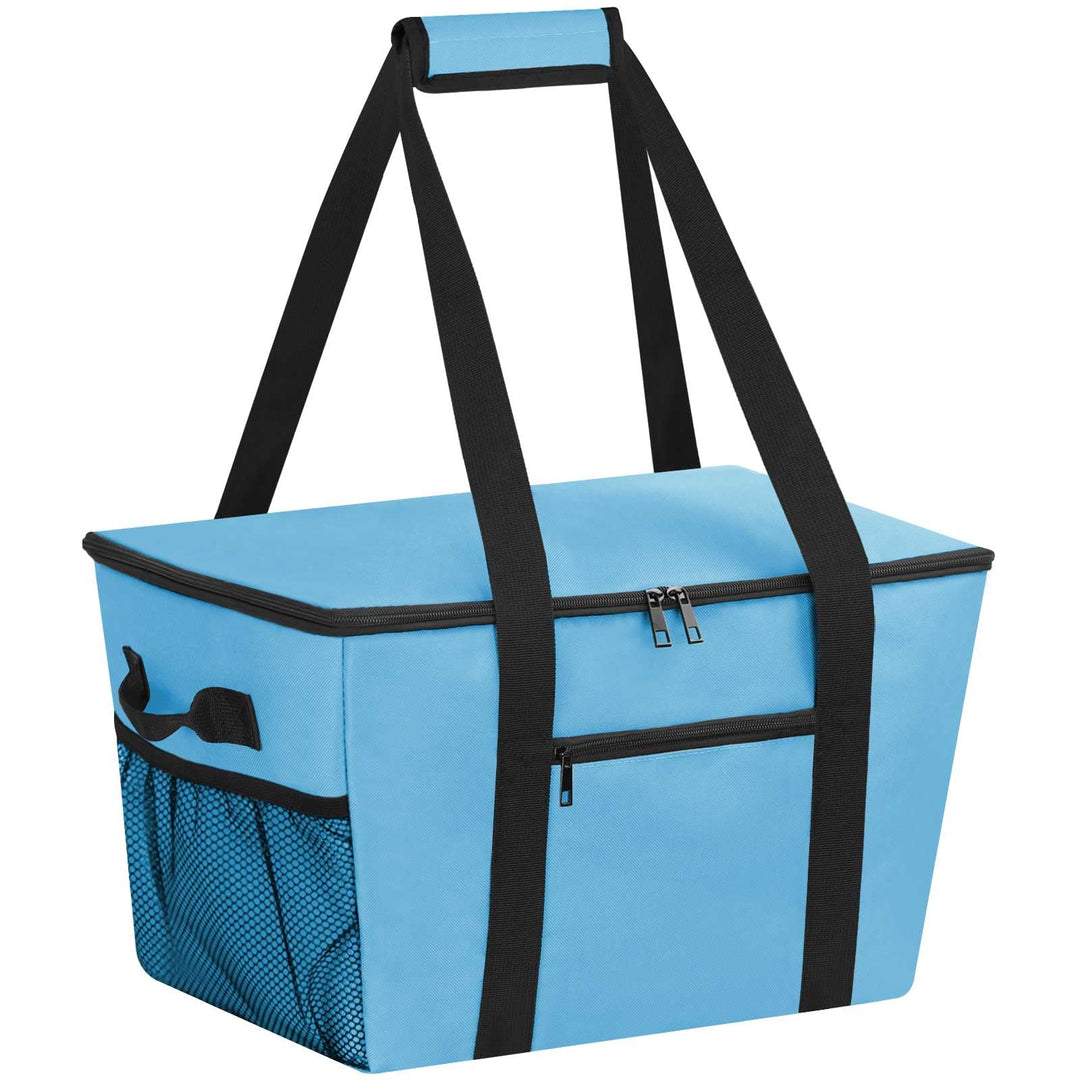 Kühltasche 30L, Gross Einkaufstasche Faltbar Thermotasche Dauerhaft Isoliertasche Picknicktasche Gef