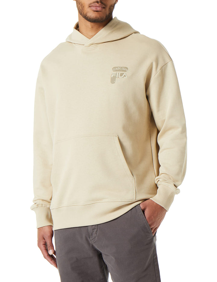 FILA Herren Baar Oversized Hoody, Fields Of Rye